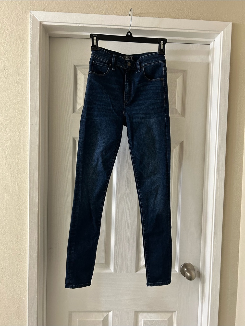 Abercrombie & Fitch Dark Indigo Skinny Jeans